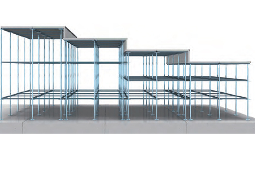 Stadio system - astmeline tõstetud põrand